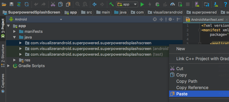 superpowered android